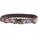 Barbour Reflective Tartan Dog Collar