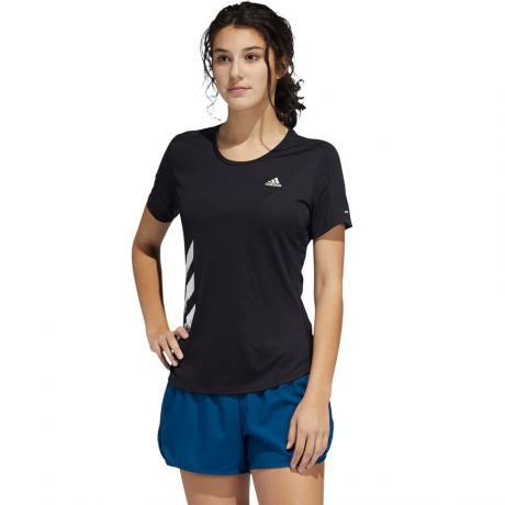 Adidas Run It 3-Stripes T-Shirt - Women's Photo