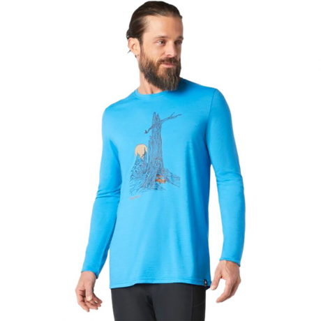 Smartwool Merino Sport 150 LS Tunnel Views Graphic T-Shirt - Men's Photo