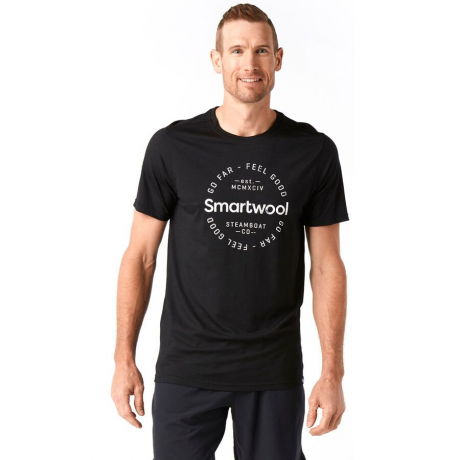 Smartwool Merino Sport 150 Go Far Feel Good T-Shirt - Men's Photo
