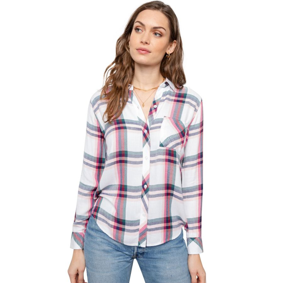 Rails Hunter Orchid Lake White Shirt - Women's for Sale, Reviews, Deals ...