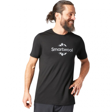 Smartwool Merino Sport 150 Smartwool Logo Graphic T-Shirt - Men's Photo