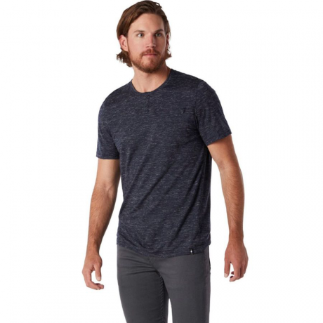 Smartwool Everyday Exploration Short-Sleeve Henley Shirt - Men's Photo