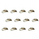 Montana Fly Company Agee's Natural Sow Bug - 12 Pack