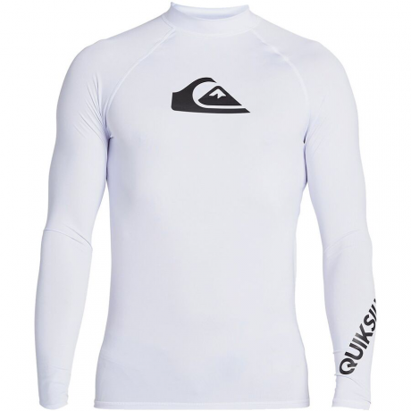 Quiksilver All Time Long-Sleeve Rashguard - Men's Photo