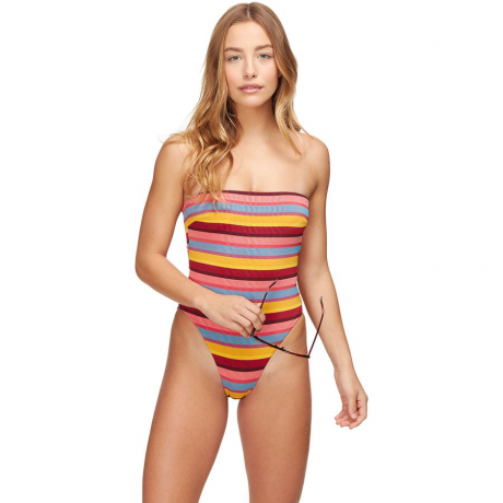 Seafolly BajaStripe Tube Maillot Swimsuit - Women's Photo
