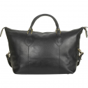 Barbour Leather Med Travel Explorer Bag