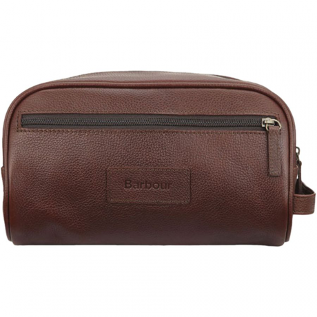 Barbour Leather Washbag Photo