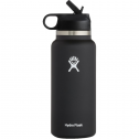 Hydro Flask 32oz Wide Mouth Water Bottle with Straw Lid 2.0