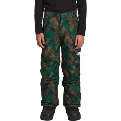 north face camo snow pants