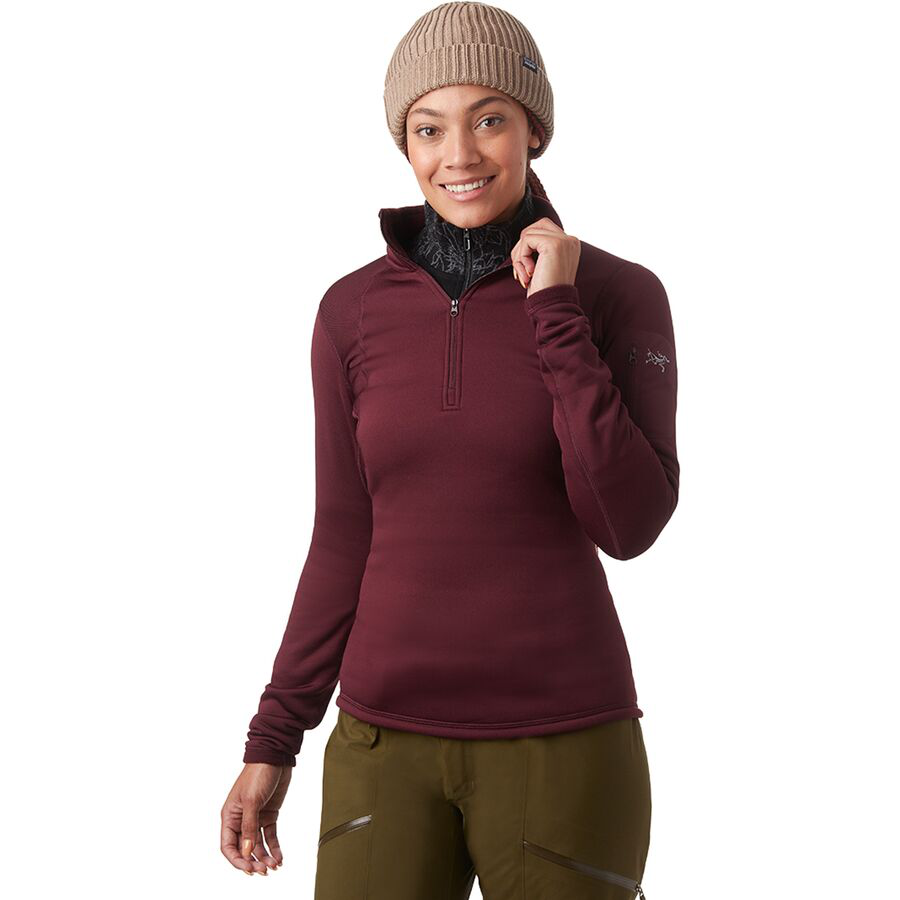 Arc'teryx Rho AR Zip-Neck Top - Women's for Sale, Reviews, Deals and Guides