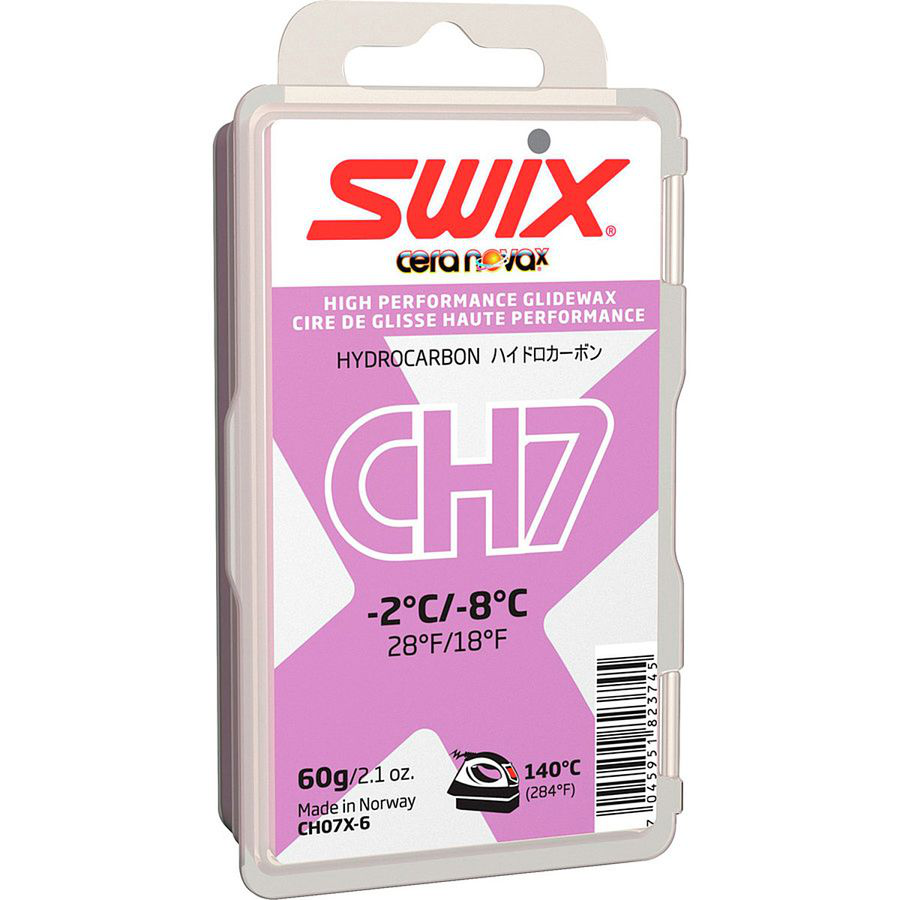 Swix Hydrocarbon Wax Packaged Wax 60 grams UR10 Yellow 